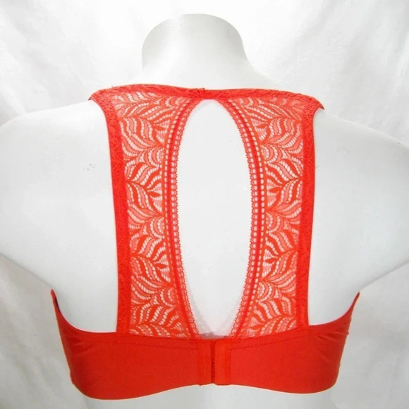 42D Paramour 115011 Carolina Seamless Bra Cayenne Orange NWT - Picture 2 of 11